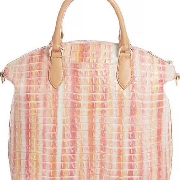 🔹BRAHMIN🔹️ Melbourne Large Duxbury Satchel Multi Royalton +Veronica Wallet Set - Picture 5 of 16